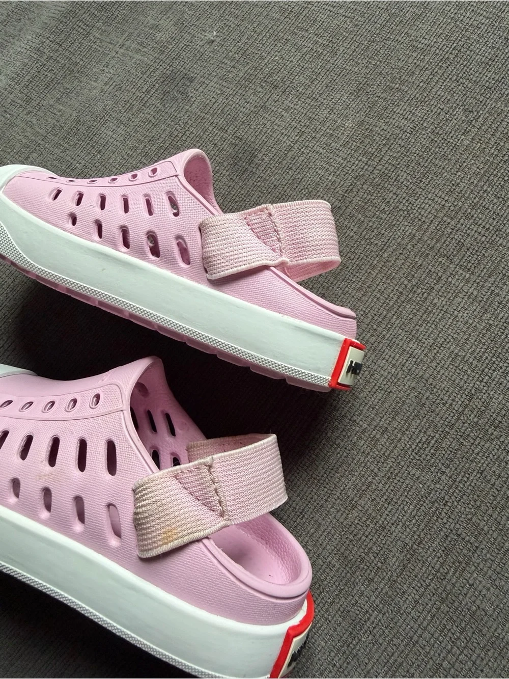 HUNTER Toddler Kids Pink Slip-On Sandal Size 5C